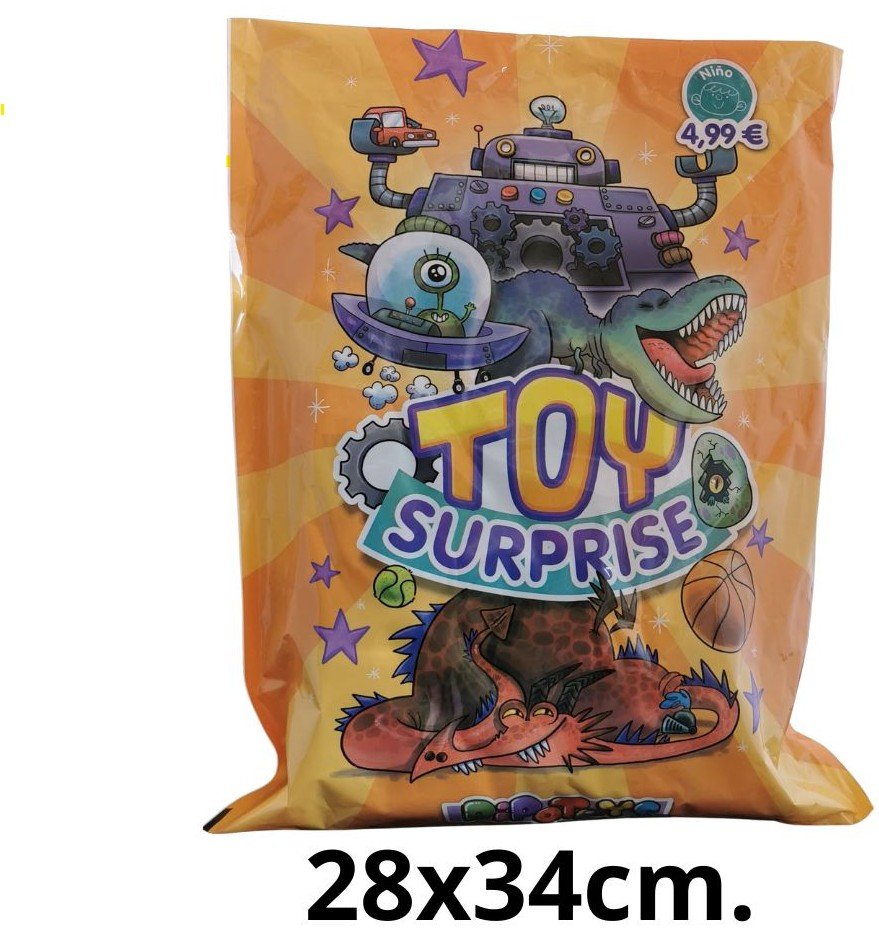 Sobre sorpresa de juguetes infantiles